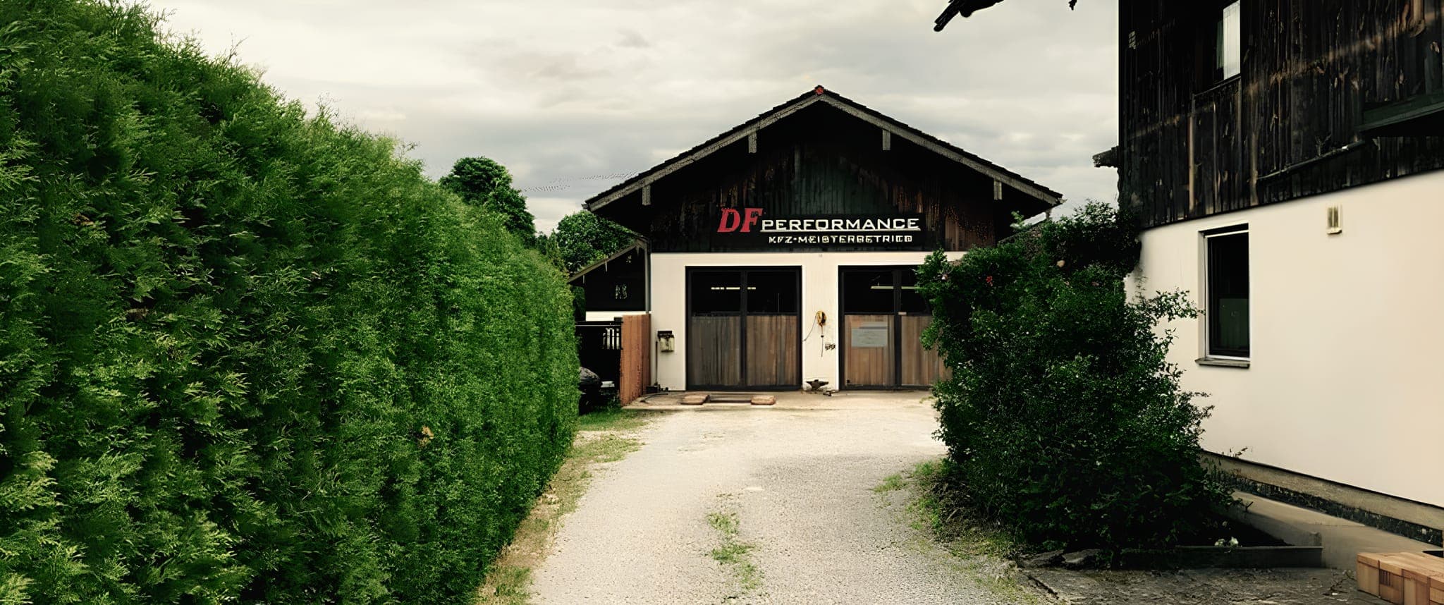 Die Werkstatt von DF Performance in Raubling